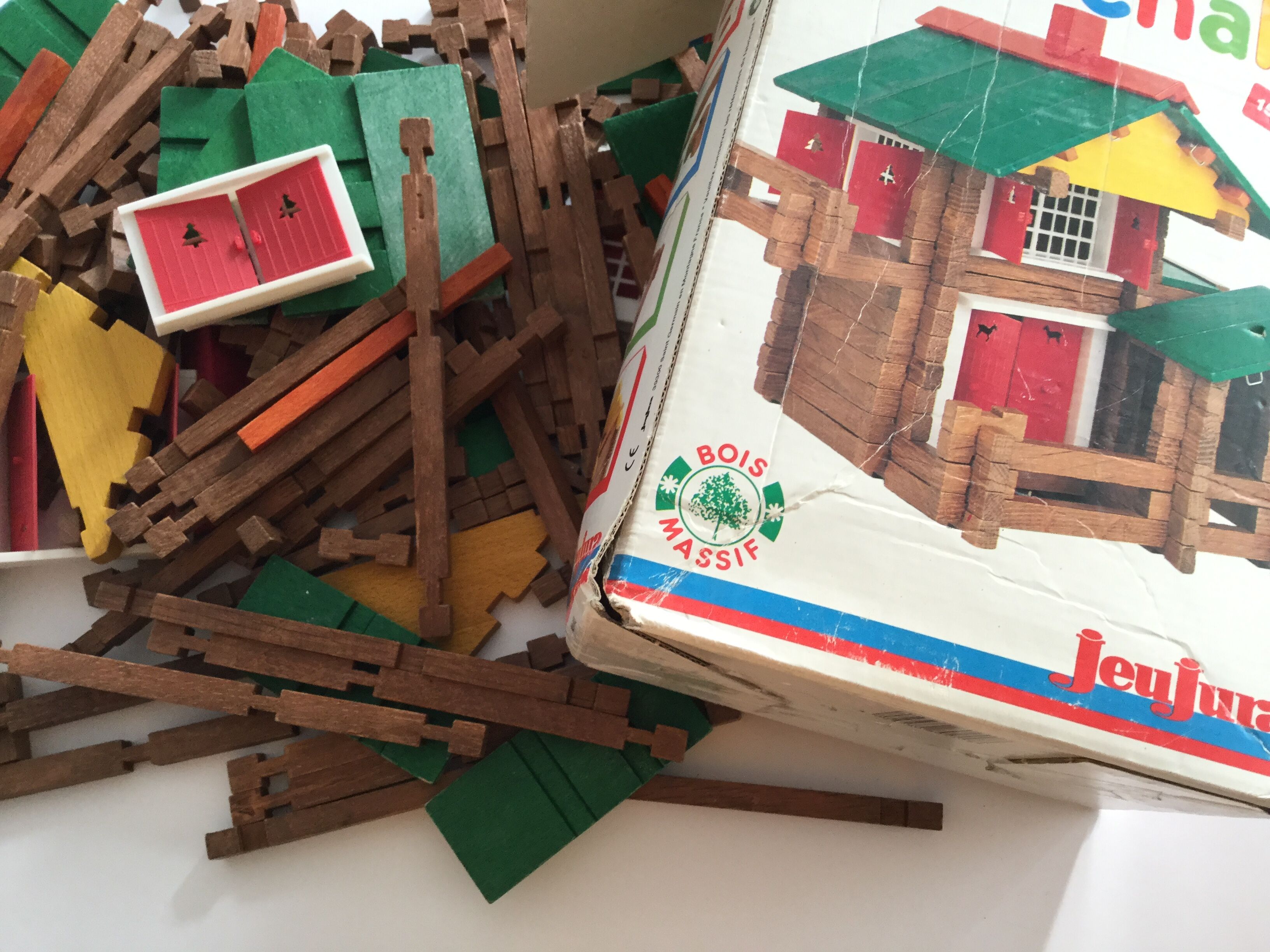 Wooden building game My cottage Jeujura