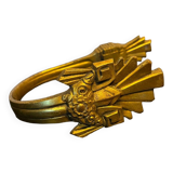 Brass coat hook
