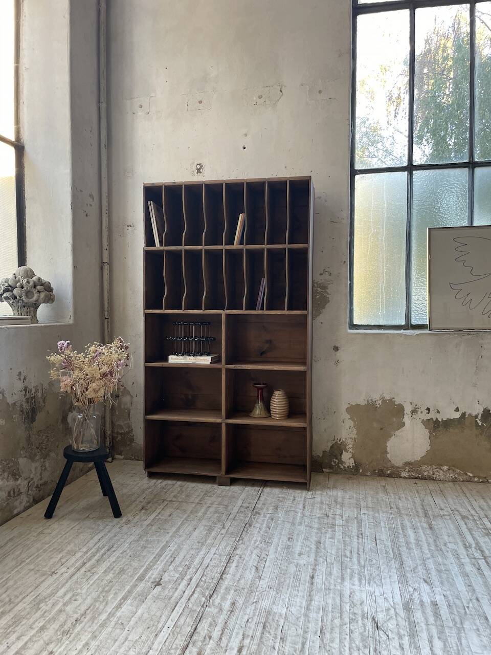 Trade furniture with boxes