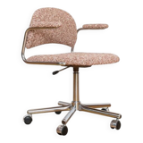 Chaise de bureau vintage de Kovona en tissu Kvadrat, années 1990.