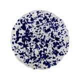 Blue dots plate