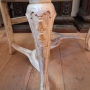 Set of 2 armchairs and 1 baroque style chair