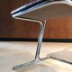 Chaise vintage vers 1970 - cuir et chrome