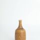 Suite de 4 vases de collection Mid-Century scandinave en grès marron par Gunnar Borg