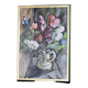 Original Swedish oil on canvas from the mid-century "Vase" by I Franke (1913-1999) - Framed