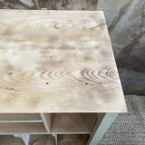 Buffet wood brut & celadon green