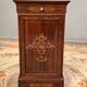 Bedside of the period Charles X in marquetry XIXth