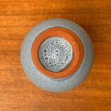 Minimalist German vase from the mid-century pottery studio of Töpferhof Römhild, 1960s.