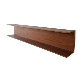 Teak wall floor by Wilhelm Renz, 60s