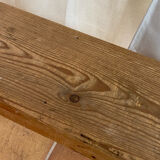 Authentic fir farm bench