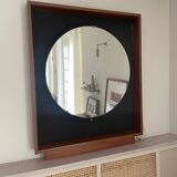 frame with vintage mirror
