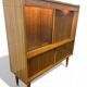 Vitrine vintage / meuble bar / meuble avec éclairage