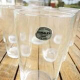 6 Chopes 33 CL Duralex en Verre  Transparent Ref 1690