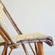 Chaises bistrot en rotin maison Hardy