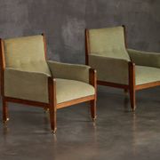 Lounge Chairs by Jac. van den Bosch, Netherlands, 1920s