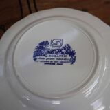 2 Sarreguemines Romantic model dessert plates