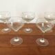 Antique glass service.
