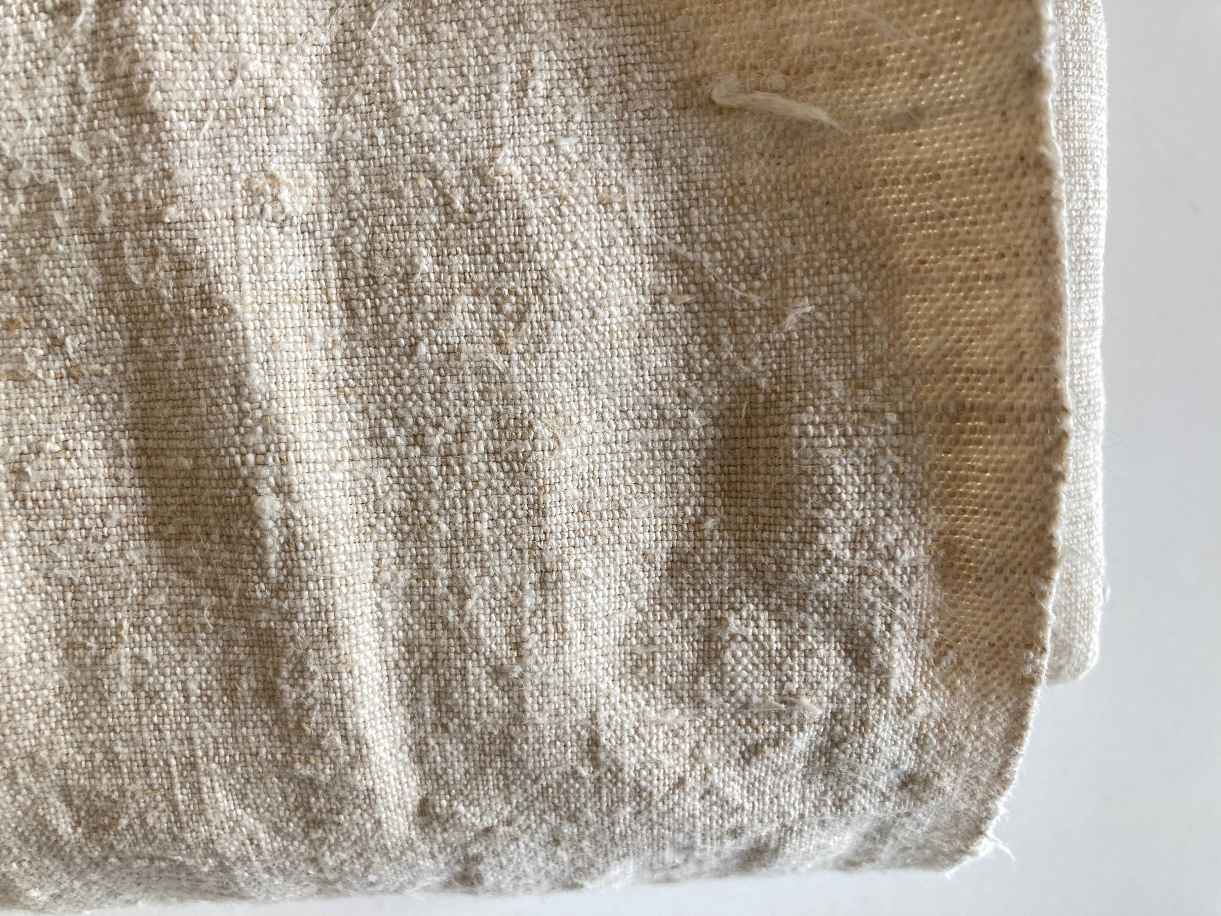 Farm tablecloth 19th in hemp canvas, reserve of trousseau L270cm