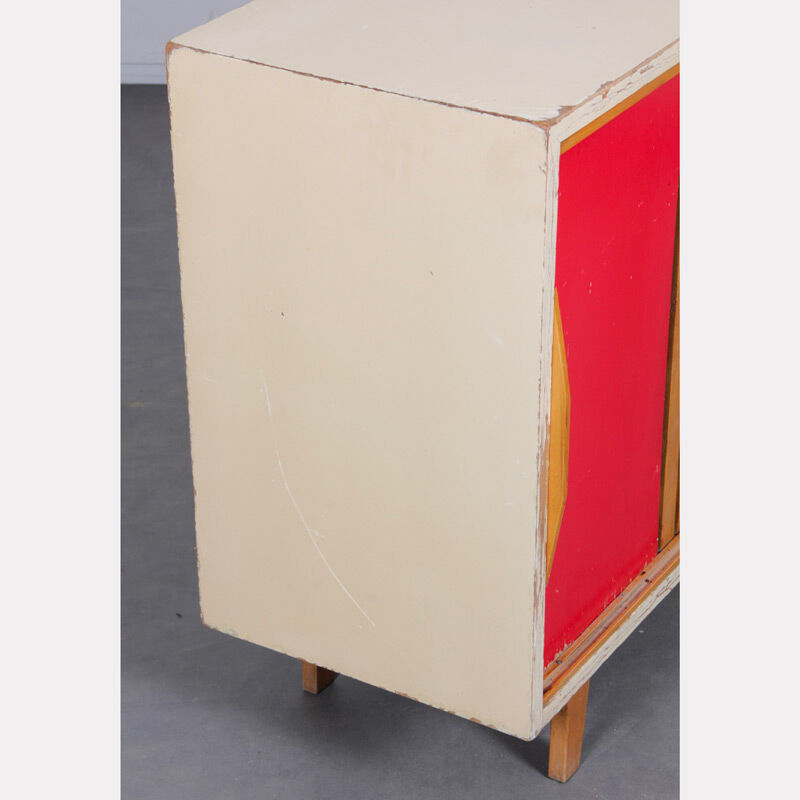 Vintage shoe cabinet for Drevopodnik Brno 1960