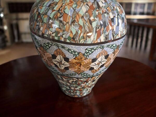 Vase balustre Jean Gerbino pour Valauris