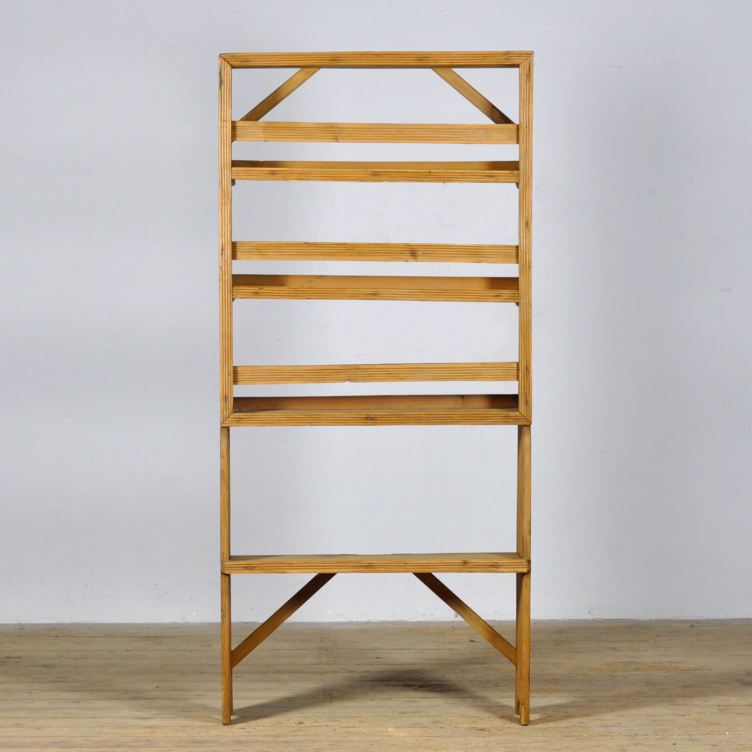 Open pine cabinet, circa 1930