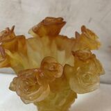 Daum glass paste vase