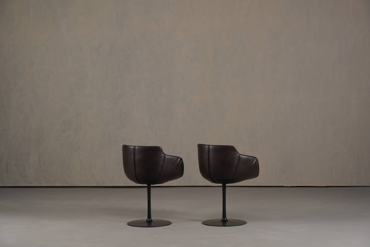 Flow armchairs by Jean-Marie Massaud for MDF, Italy 2000s set of 2