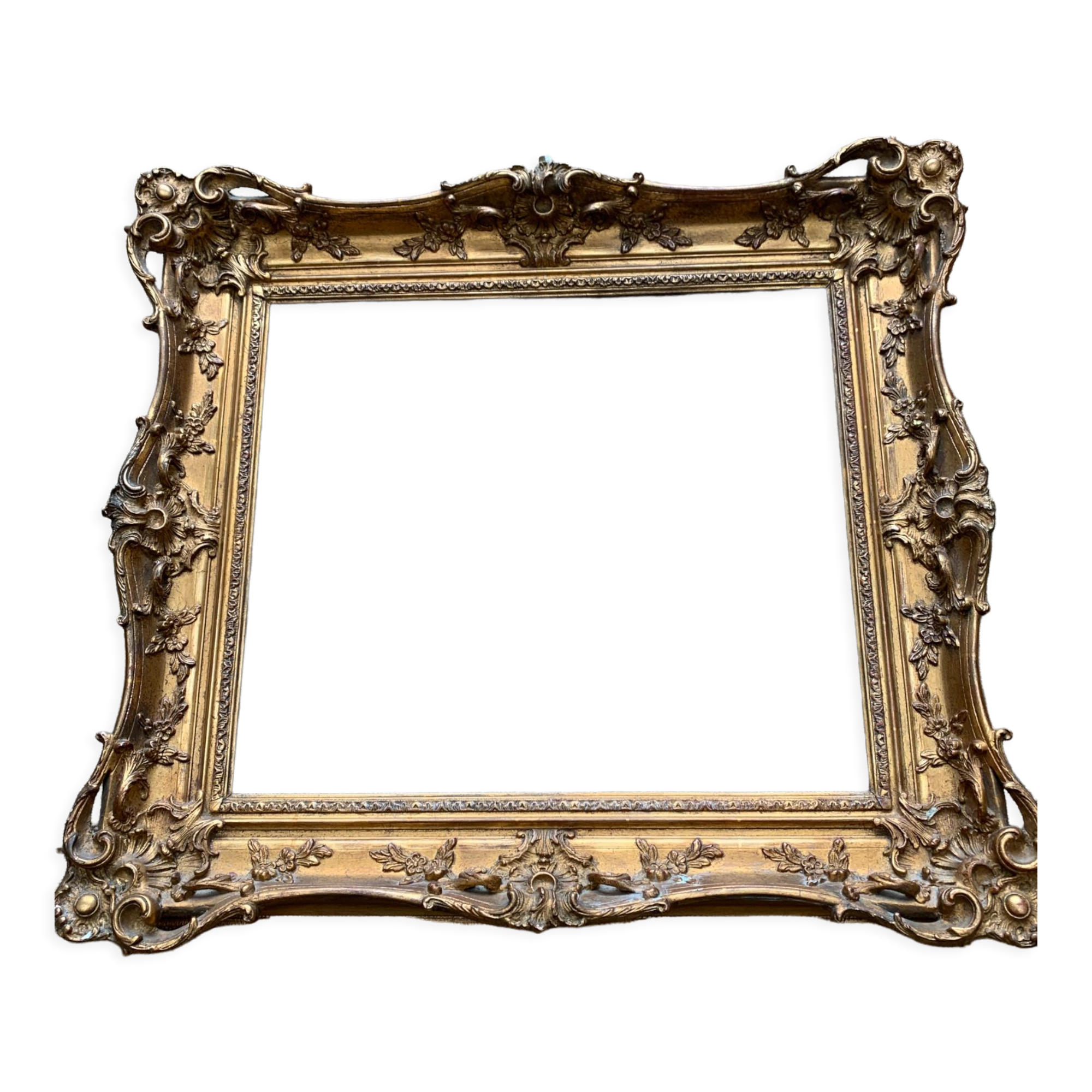 Gilded wood frame