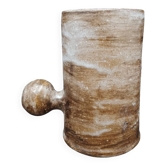 Free-form ceramic vase or tankard signed R. Kapota (Paris) 50s-60s