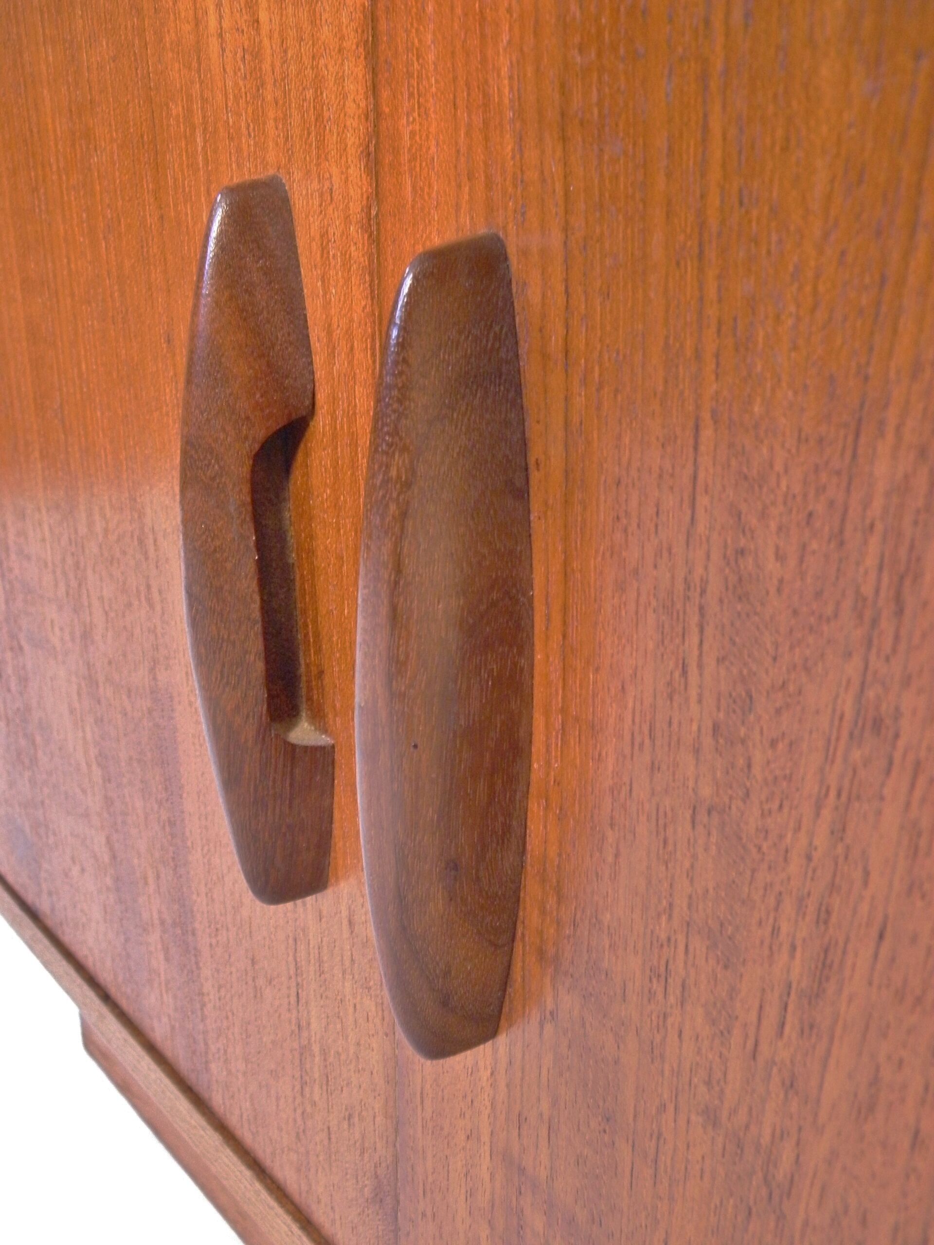 Scandinavian Hifi teak furniture, 1970s
