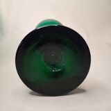 Antique Green Glass Tall Roemer Set of 4