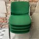 Set of 4 Green DSC106 Giancarlo Piretti chairs by Castelli