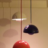 3 x Early Louis Poulsen Verner Panton VP1 flowerpot lamps Cluster of three