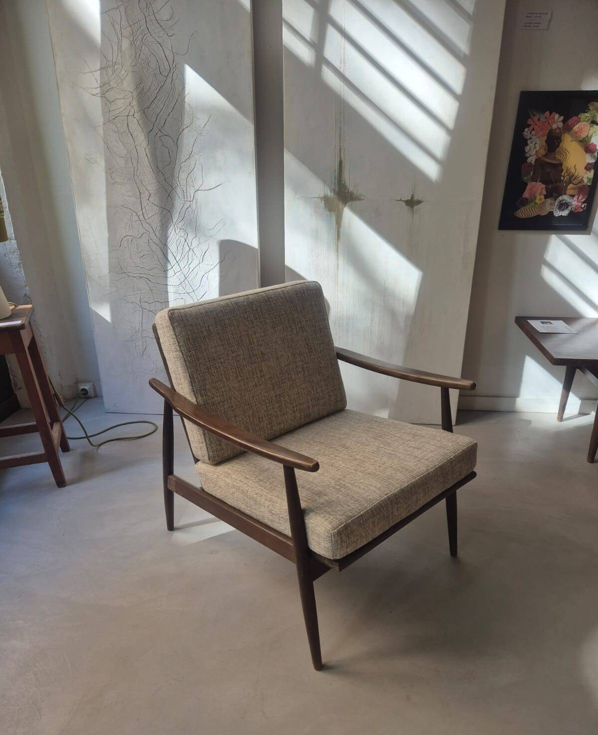Vintage Scandinavian armchair, 1960