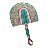 African fan made of natural fibres