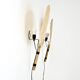 Pair of wall sconces "Uchiwa" by Ingo Maurer for M Design, years