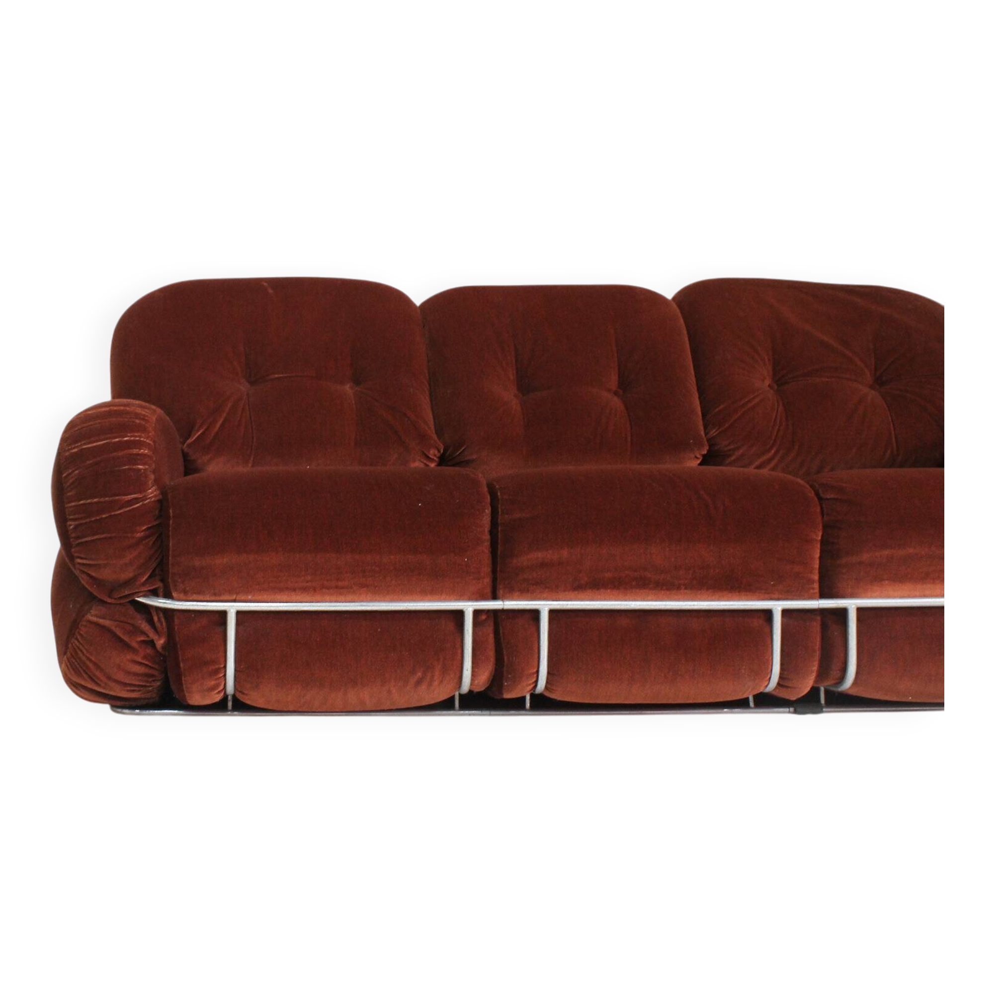 Vintage Okay sofa by Adriano Piazzesi, Italy 1970s