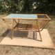 Rattan coffee table