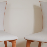 Deux chaises design usa modèle giraffe