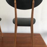 Scandinavian teak and imitation set