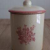 Spice jar with floral lid