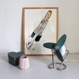 Vintage Lesa fan made in Italy