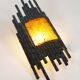 Vintage pair of wall sconces Marcello Fantoni