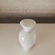 White opaline vase
