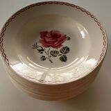 Badonviller vintage soup plates