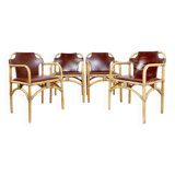 Set of 4 Safari Armchairs