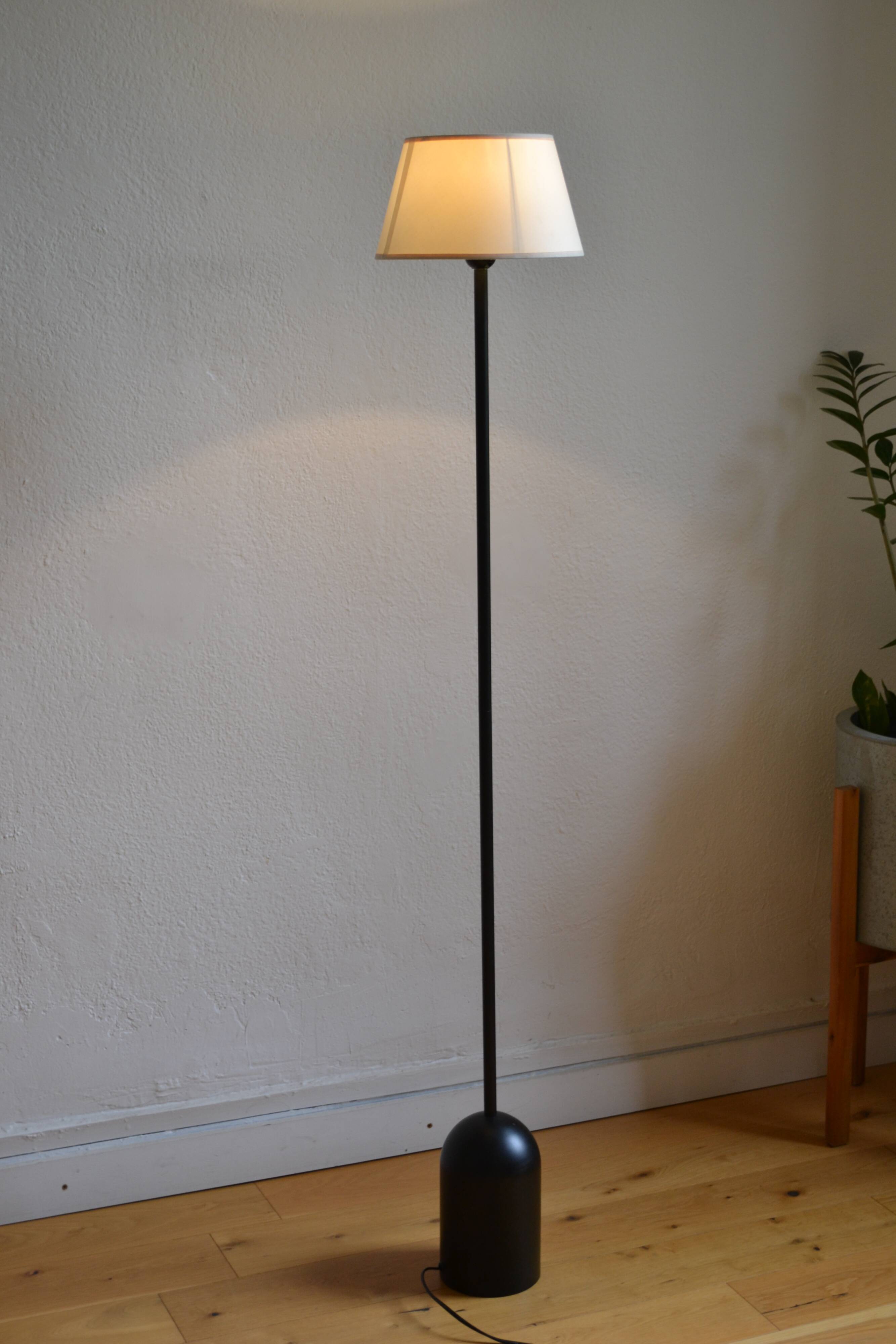 Vintage postmodernist reading floor lamp 1980