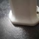 Wall lamp old white porcelain Art Deco 1930 tulip opaline glass