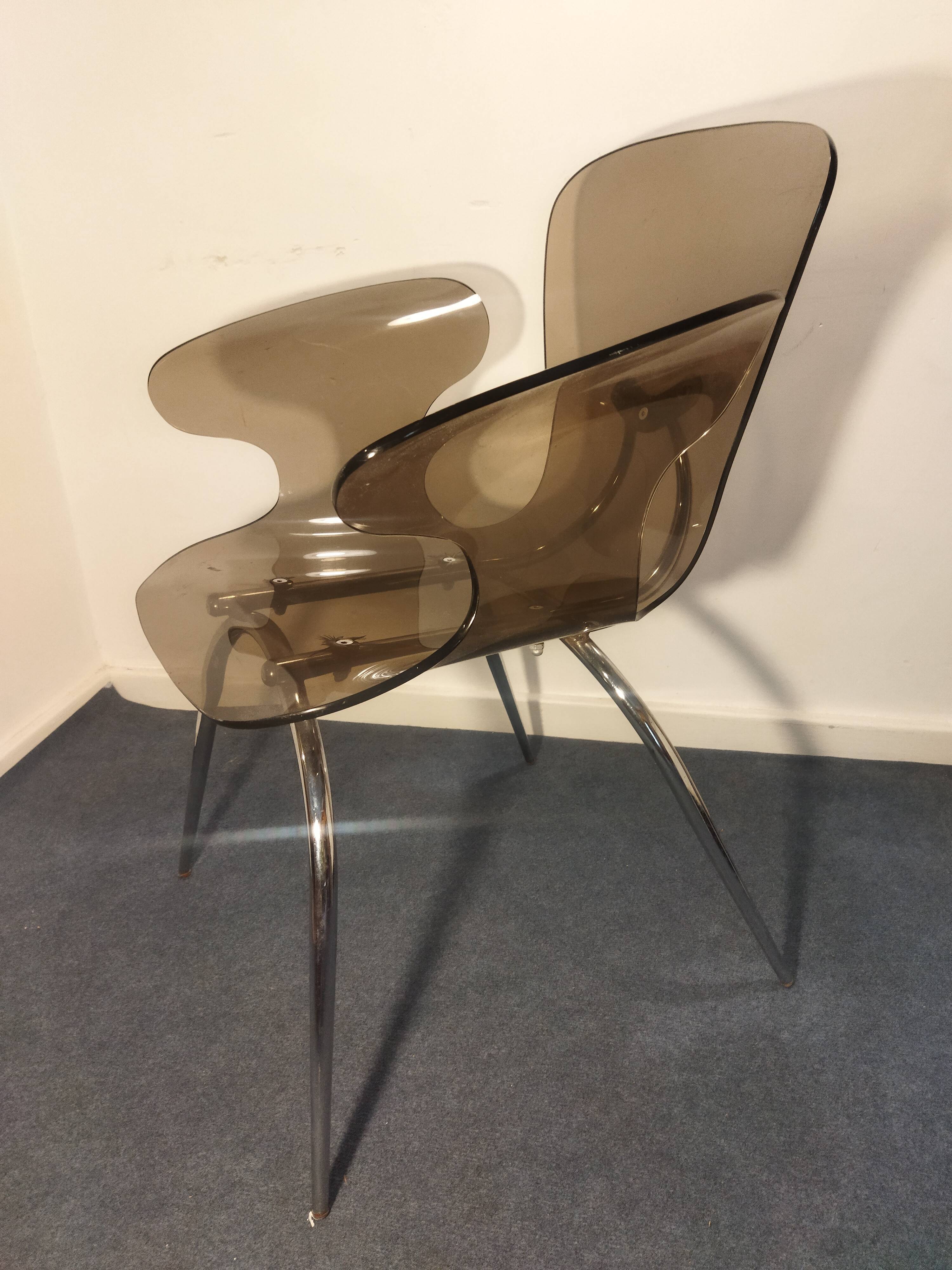 Plexiglass design chair
