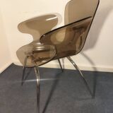 Chaise plexiglas design